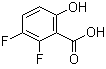 structure of CAS# 749230-47-5, 2,3-Difluoro-6-hydroxybenzoic acid