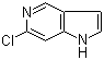 结构式 CAS# 74976-31-1, 6-氯-5-氮杂吲哚