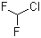 Difluorochloromethane molecular structure (CAS 75-45-6)