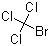三氯溴甲烷分子结构 (CAS 75-62-7)
