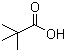 结构式 CAS# 75-98-9, 三甲基乙酸; 特戊酸; 2,2-二甲基丙酸