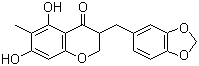 结构式 CAS# 75239-63-3, 麦冬二氢高异黄酮 A