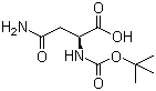 BOC-L-Asparagine molecular structure (CAS 7536-55-2)