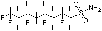 Perfluorooctanesulfonamide molecular structure (CAS 754-91-6)