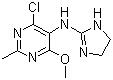 莫索尼啶分子结构 (CAS 75438-57-2)