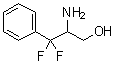 结构式 CAS# 75456-80-3, beta-氨基-gamma,gamma-二氟苯丙醇