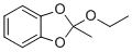 2-ethoxy-2-methylbenzo[d][1,3]dioxole molecular structure (CAS 7555-18-2)