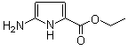 结构式 CAS# 755750-25-5, 5-氨基-1H-吡咯-2-羧酸乙酯