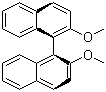 结构式 CAS# 75640-87-8, (S)-(-)-2,2'-二甲氧基-1,1'-联萘
