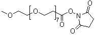 结构式 CAS# 756525-90-3, 4,7,10,13,16,19,22,25-八氧杂二十六烷酸 2,5-二氧代-1-吡咯烷基酯