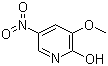 3-Methoxy-5-nitropyridin-2-ol molecular structure (CAS 75710-99-5)