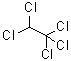 五氯乙烷分子结构 (CAS 76-01-7)