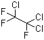结构式 CAS# 76-13-1, 1,1,2-三氟三氯乙烷; 1,1,2-三氟-1,2,2-三氯乙烷; 氟利昂-113