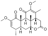 结构式 CAS# 76-78-8, 苦木素