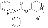 Mepenzolate bromide molecular structure (CAS 76-90-4)