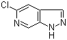 structure of CAS# 76006-08-1, 5-Chloro-1H-pyrazolo[3,4-c]pyridine