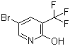 结构式 CAS# 76041-79-7, 5-溴-2-羟基-3-(三氟甲基)吡啶