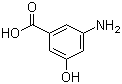 structure of CAS# 76045-71-1, 3-Amino-5-hydroxybenzoic acid;5-Amino-3-hydroxybenzoic acid