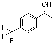 structure of CAS# 76155-79-8, (+)-(R)-1-[4-(Trifluoromethyl)phenyl]ethanol;(+)-1-(p-Trifluoromethylphenyl)ethanol; (1R)-1-[4-(Trifluoromethyl)phenyl]ethanol; (R)-1-(4-Trifluoromethylphenyl)ethanol; (¦ÁR)-¦Á-Methyl-4-(trifluoromethyl)benzenemethanol