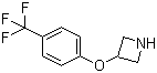 structure of CAS# 76263-21-3, 3-[4-(Trifluoromethyl)phenoxy]azetidine