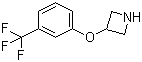 结构式 CAS# 76263-23-5, 3-(3-三氟甲基苯氧基)氮杂环丁烷