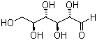 L-阿洛糖分子结构 (CAS 7635-11-2)