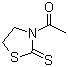 3-Acetyl-1,3-thiazolidine-2-thione molecular structure (CAS 76397-53-0)