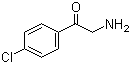 structure of CAS# 7644-03-3, 2-Amino-4'-chloroacetophenone;2-Amino-1-(4-chlorophenyl)ethanone
