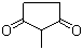 structure of CAS# 765-69-5, 2-Methyl-1,3-cyclopentanedione;2-Methylcyclopentane-1,3-dione