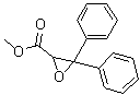 结构式 CAS# 76527-25-8, 3,3-二苯基环氧乙烷-2-羧酸甲酯