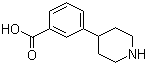 结构式 CAS# 766508-67-2, 3-(4-哌啶基)苯甲酸