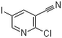 结构式 CAS# 766515-34-8, 2-氯-5-碘-3-吡啶甲腈