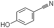 structure of CAS# 767-00-0, 4-Cyanophenol;4-Hydroxybenzonitrile