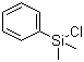 苯基二甲基氯硅烷分子结构 (CAS 768-33-2)