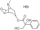 structure of CAS# 76822-34-9, Anisodine hydrobromide