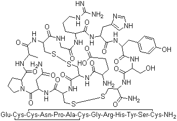structure of CAS# 76862-65-2, Conotoxin G I