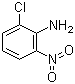 2-氯-6-硝基苯胺分子结构 (CAS 769-11-9)