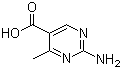 structure of CAS# 769-51-7, 2-Amino-4-methylpyrimidine-5-carboxylic acid