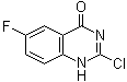 结构式 CAS# 769158-12-5, 2-氯-6-氟-4(1H)-喹唑啉酮