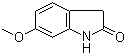 6-甲氧基-2-氧化吲哚分子结构 (CAS 7699-19-6)