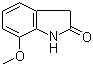 structure of CAS# 7699-20-9, 7-Methoxyoxindole;7-Methoxy-1,3-dihydro-2H-indol-2-one