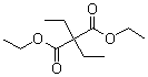 二乙基丙二酸二乙酯分子结构 (CAS 77-25-8)