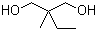 structure of CAS# 77-84-9, 2-Ethyl-2-methyl-1,3-propanediol;2-Methyl-2-ethyl-1,3-propanediol; NSC 35408