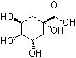 右旋奎宁酸分子结构 (CAS 77-95-2)