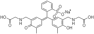 Glycine Cresol Red molecular structure (CAS 77031-64-2)