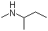 structure of CAS# 7713-69-1, N-Methyl-2-butylamine;N-Methyl-N-(1-methylpropyl)amine