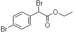 structure of CAS# 77143-76-1, alpha,4-Dibromobenzeneacetic acid ethyl ester