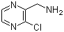 structure of CAS# 771581-15-8, 2-Aminomethyl-3-chloropyrazine;(3-Chloropyrazin-2-yl)methylamine