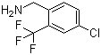 structure of CAS# 771583-81-4, 4-Chloro-2-trifluoromethylbenzylamine;(4-Chloro-2-(trifluoromethyl)phenyl)methanamine; 1-[4-Chloro-2-(trifluoromethyl)phenyl]methanamine