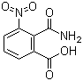 structure of CAS# 77326-45-5, 2-Aminocarbonyl-3-nitrobenzoic acid